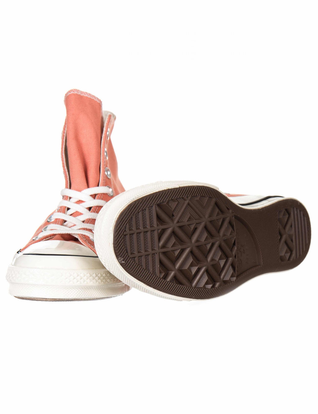 1970s Chuck Taylor All Star Hi Trainers - Desert Peach/Black