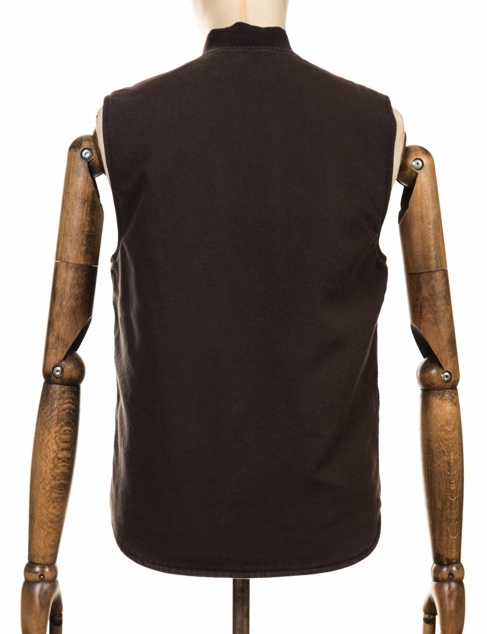 Carhartt WIP Classic Vest - Tobacco (Rinsed)