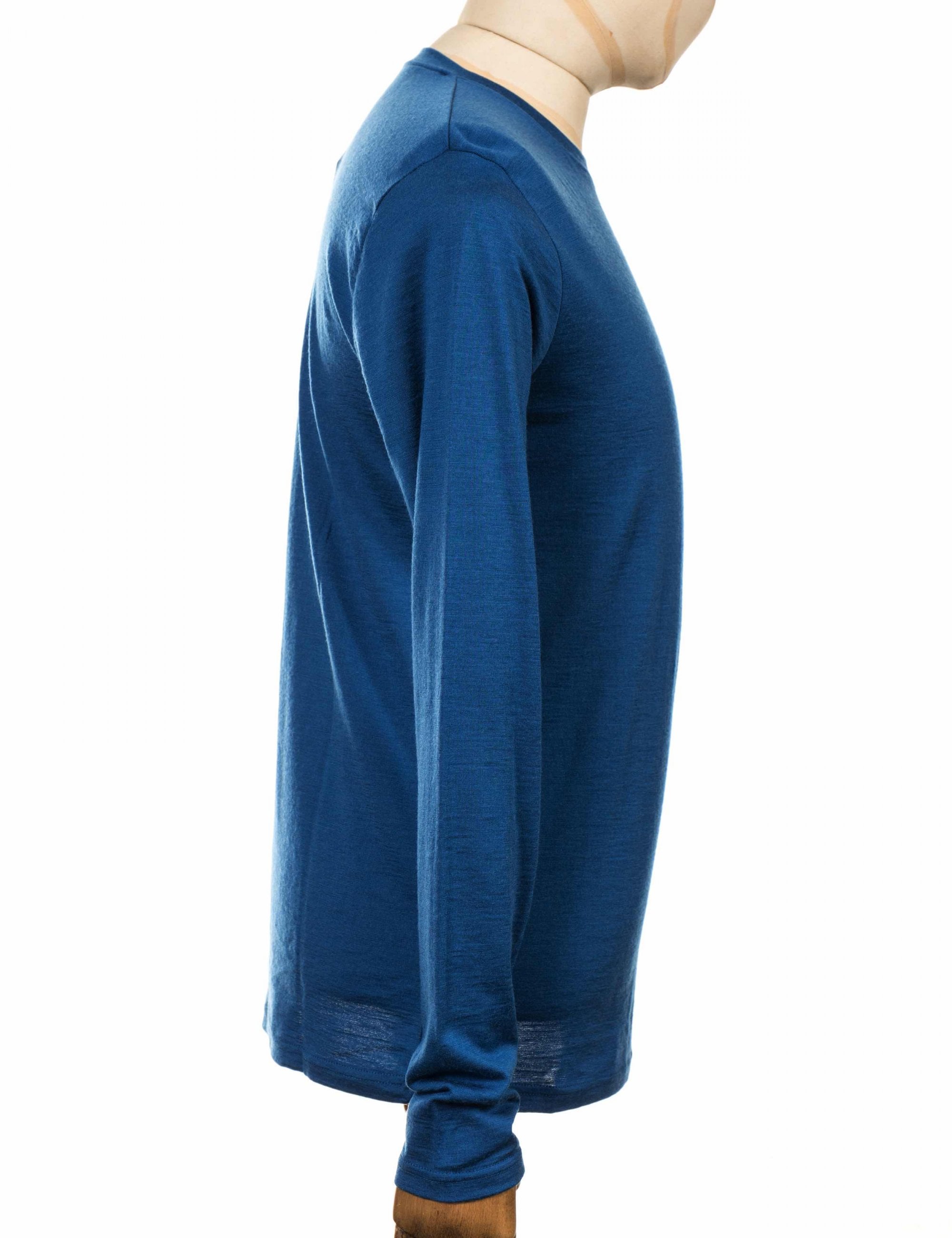 L/S Merino Base Layer T-Shirt - Dark Blue