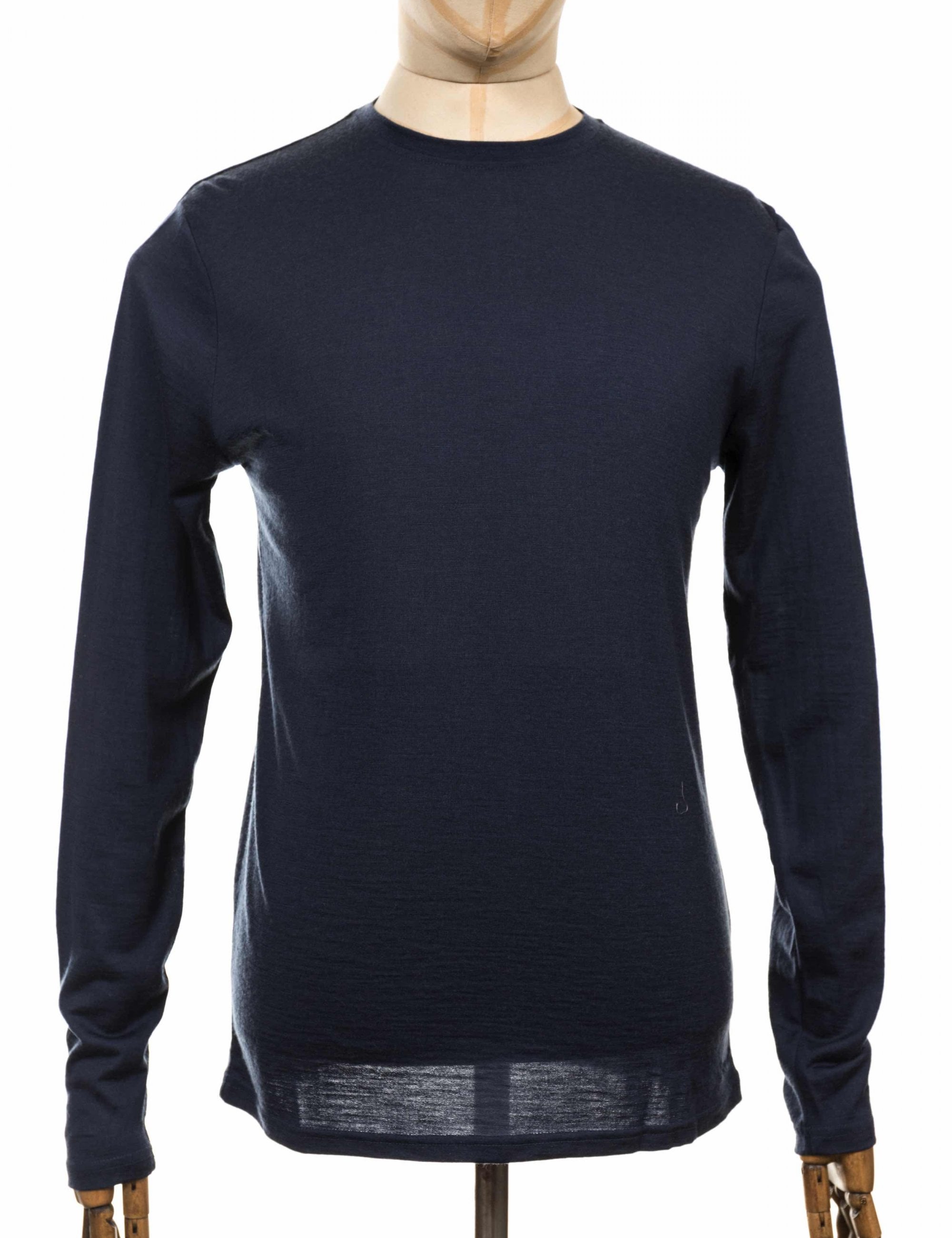 L/S Merino Base Layer T-Shirt - Blue Night