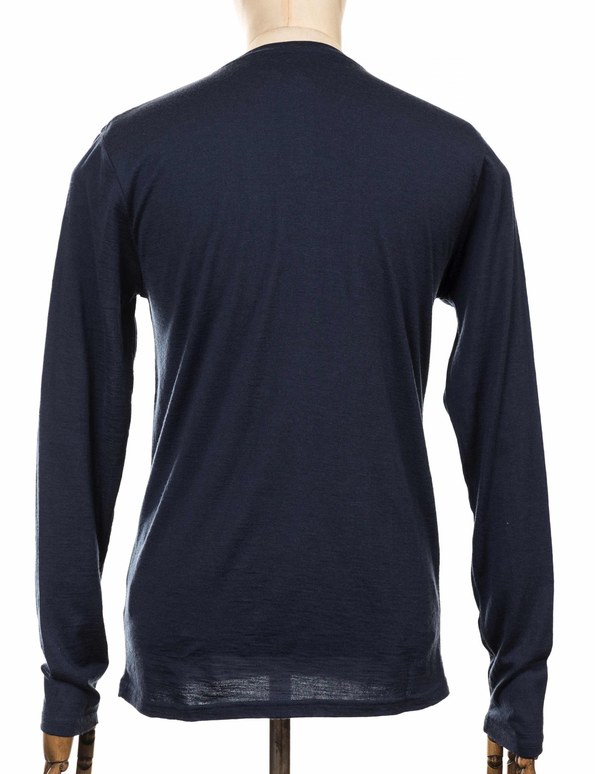 L/S Merino Base Layer T-Shirt - Blue Night