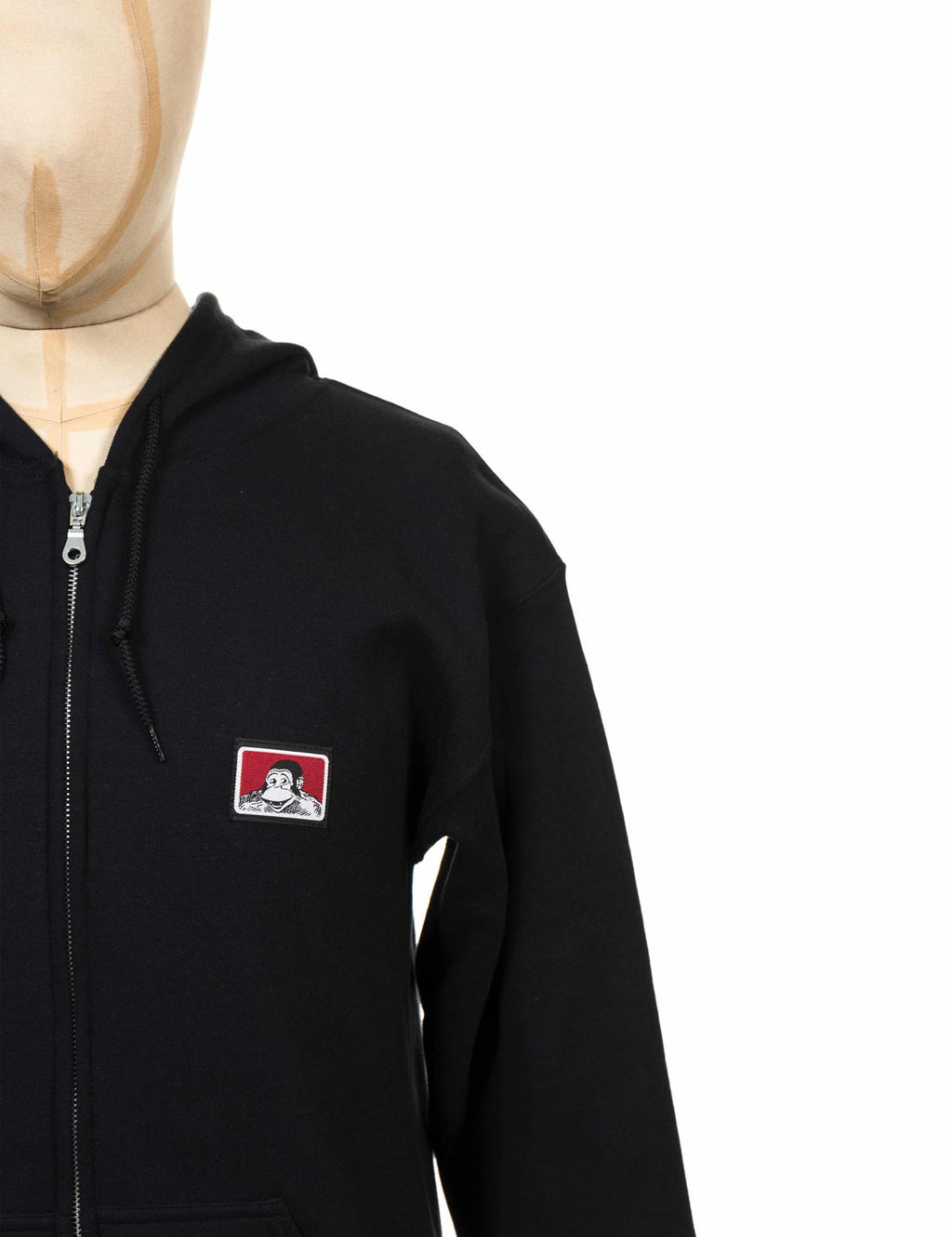 Hooded Zip Jacket - Black