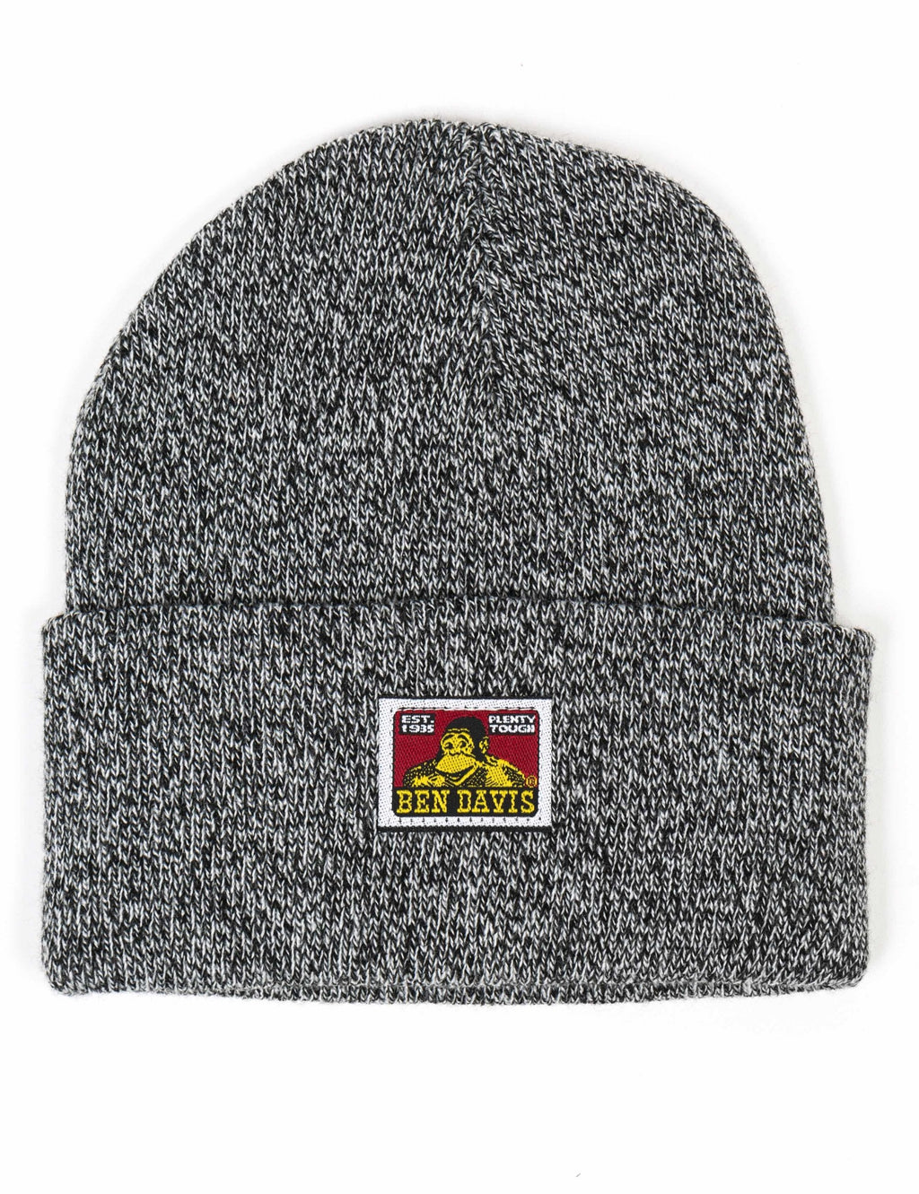 Classic Logo Beanie Hat - Marled Black