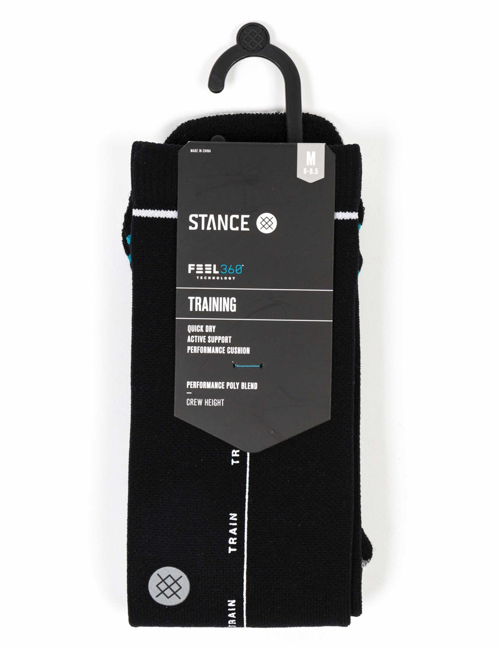 Fields Crew Socks - Black