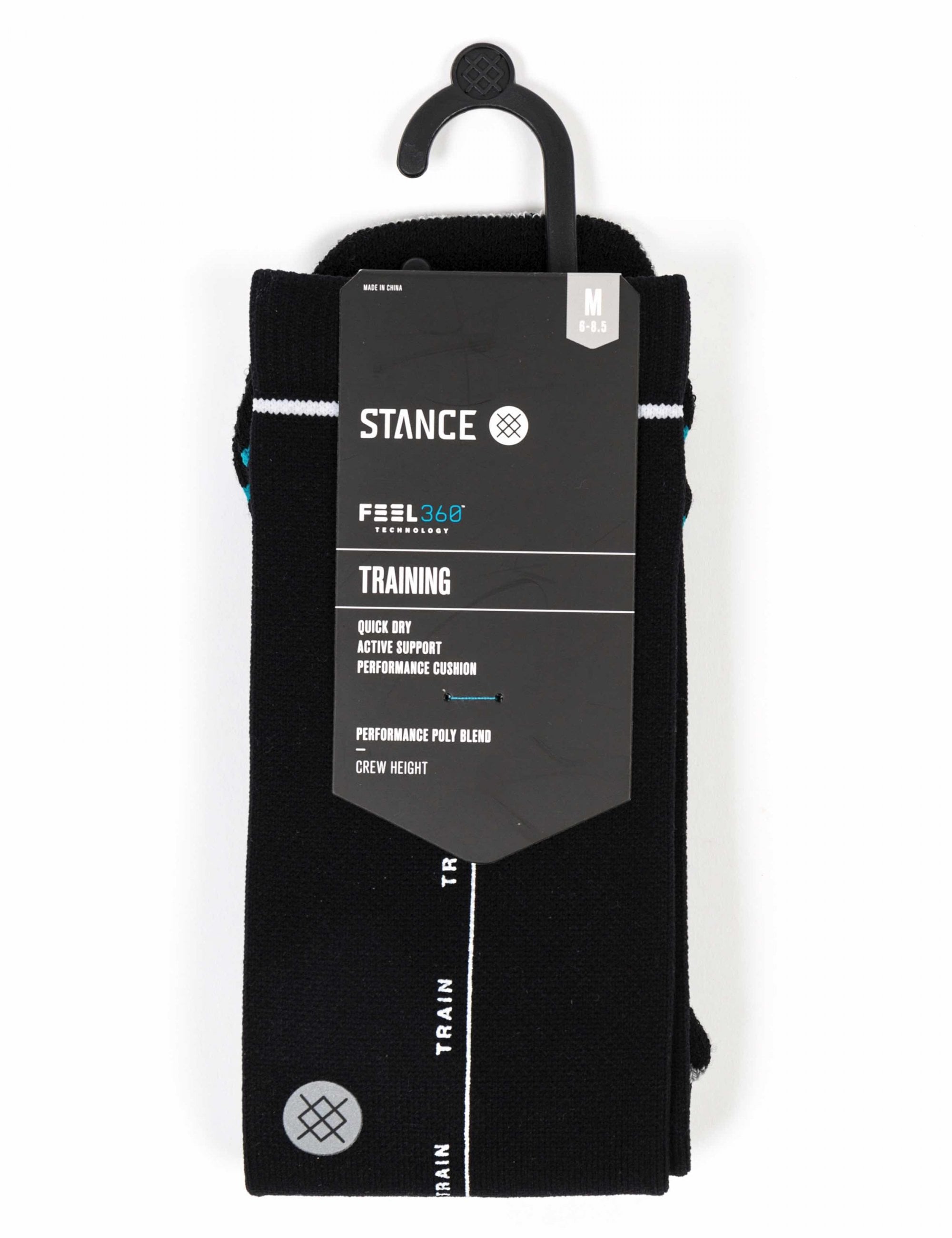 Fields Crew Socks - Black