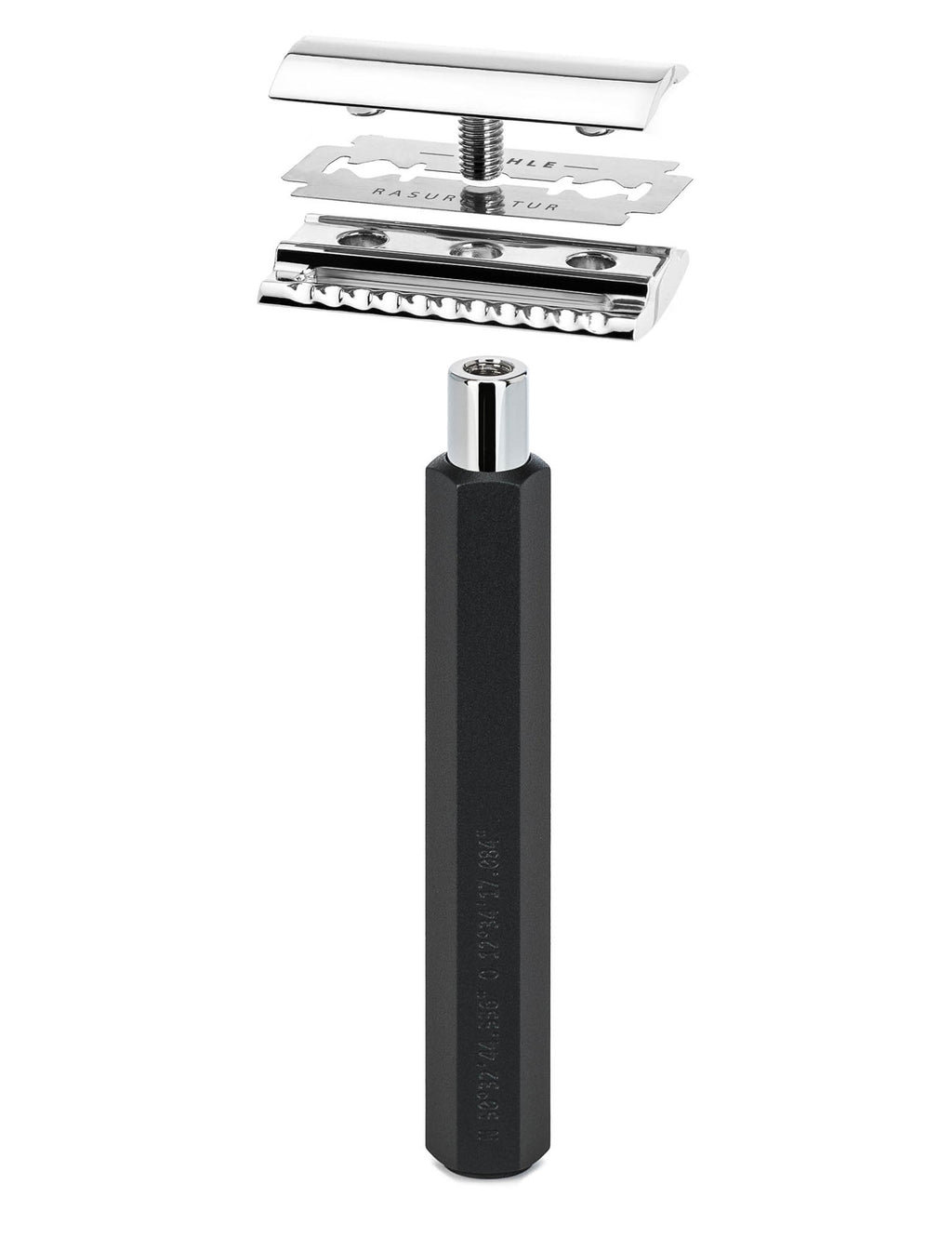 HEXAGON Silvertip Fibre 3-Piece Shaving Set - Graphite