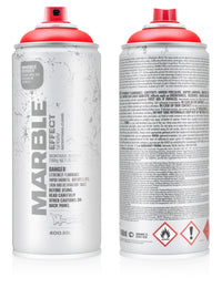 Marble Effect Spray Paint 400ml - Red EM3000