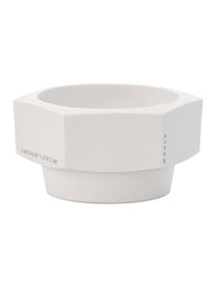 HEXAGON Porcelain Shaving Bowl - White