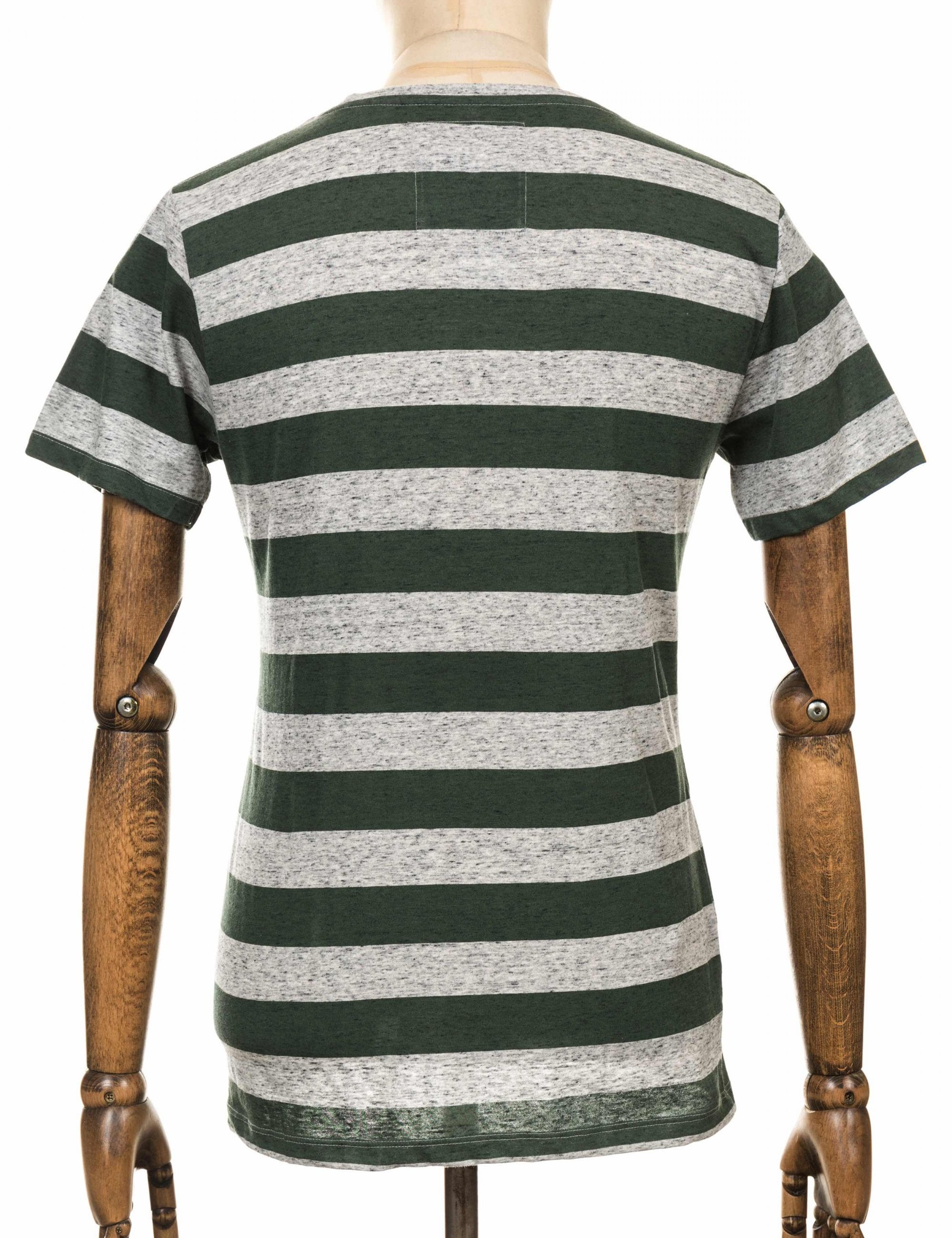 Snort Organic Pocket T-Shirt - Green Grey