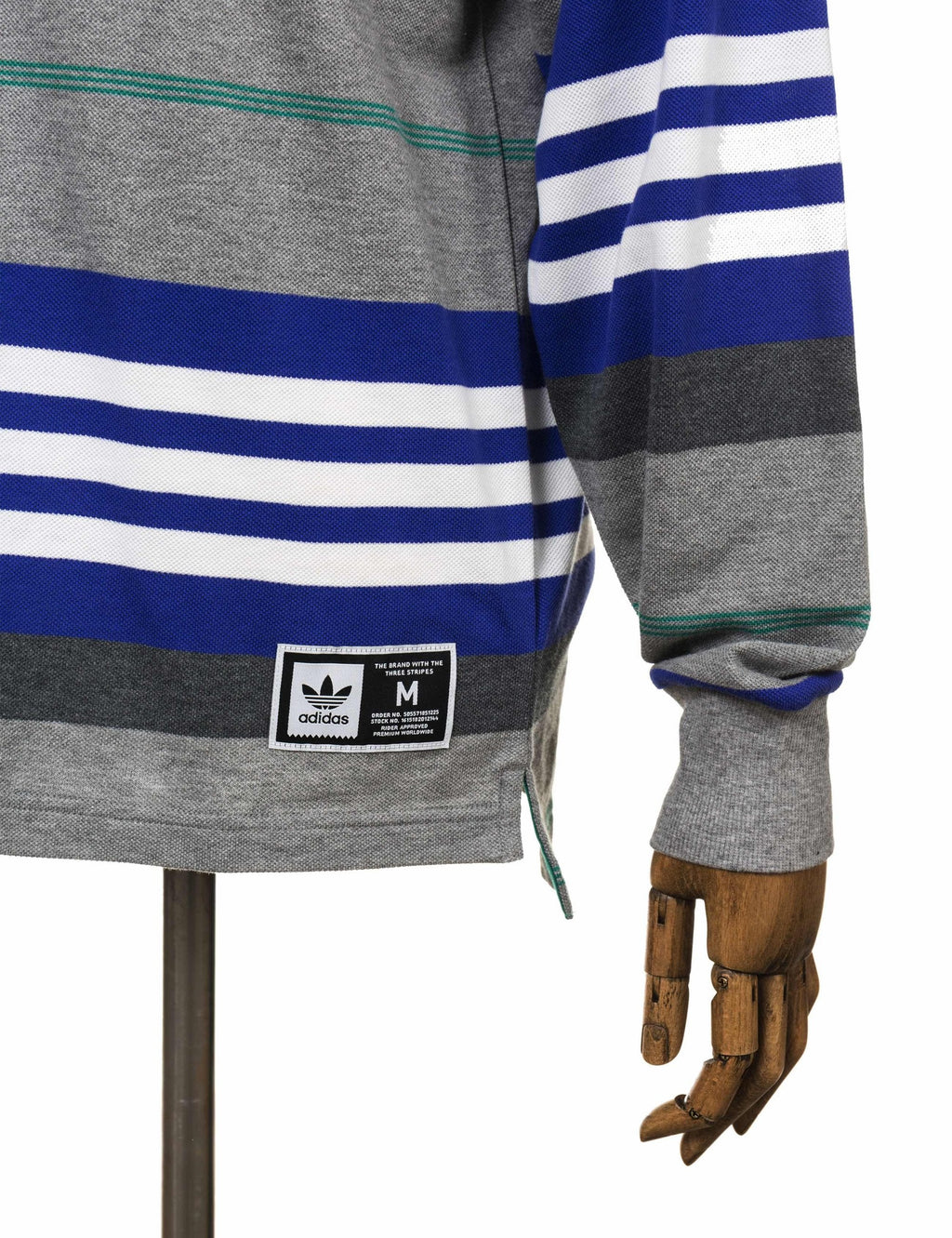 L/S Cleveland Polo Shirt - Core Heather/Multi