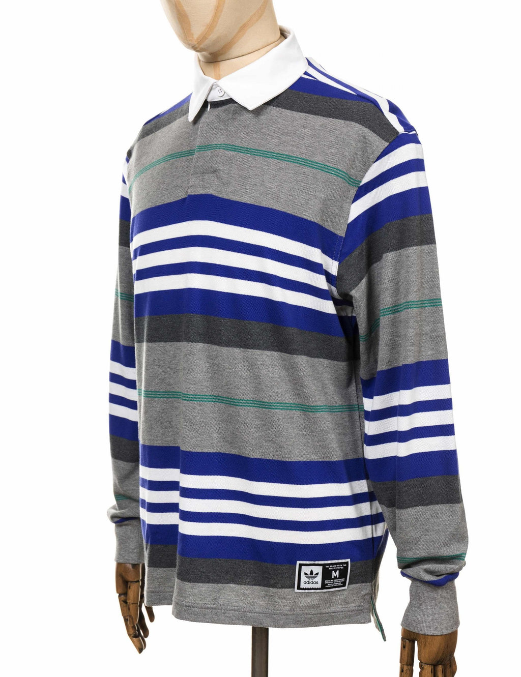 L/S Cleveland Polo Shirt - Core Heather/Multi