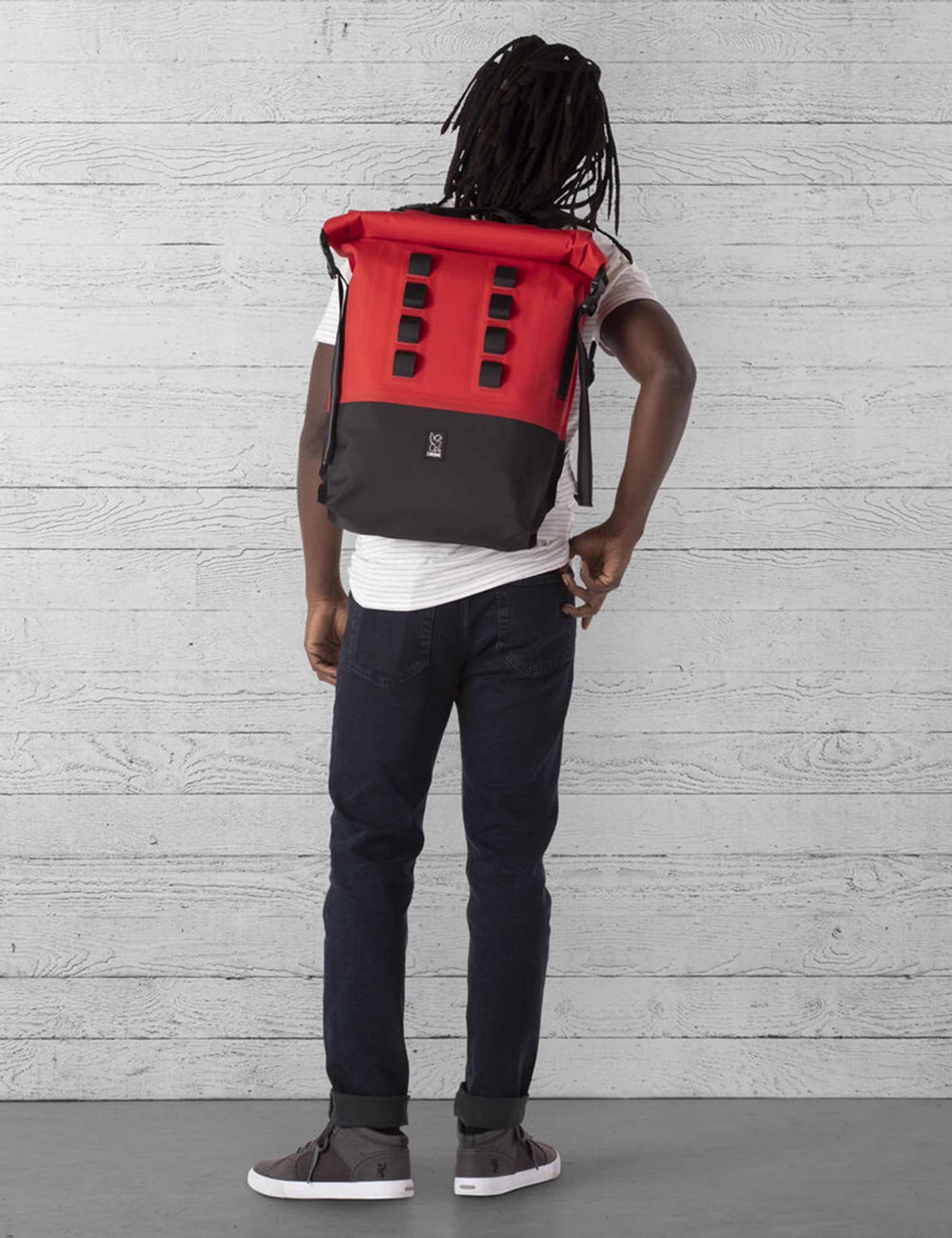 Urban Ex Rolltop 28L Backpack - Red/Black