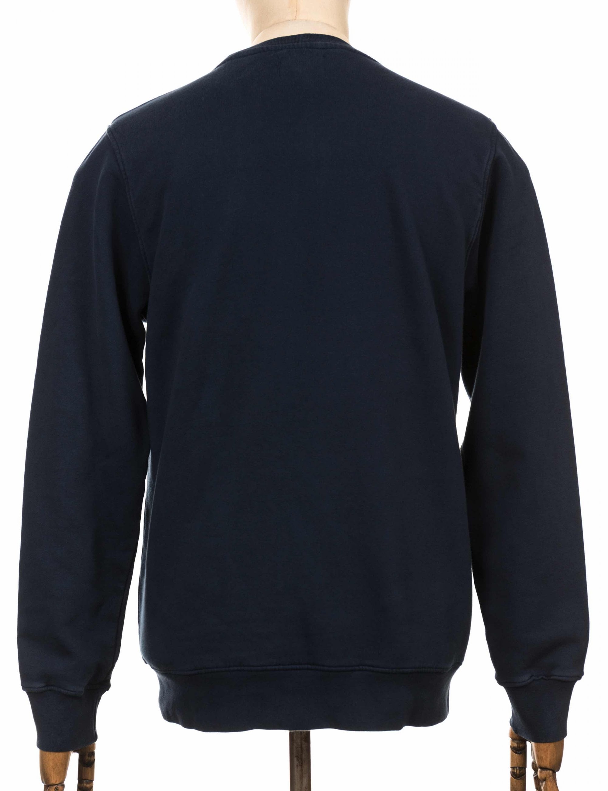 Organic Crew Sweat - Navy Blue