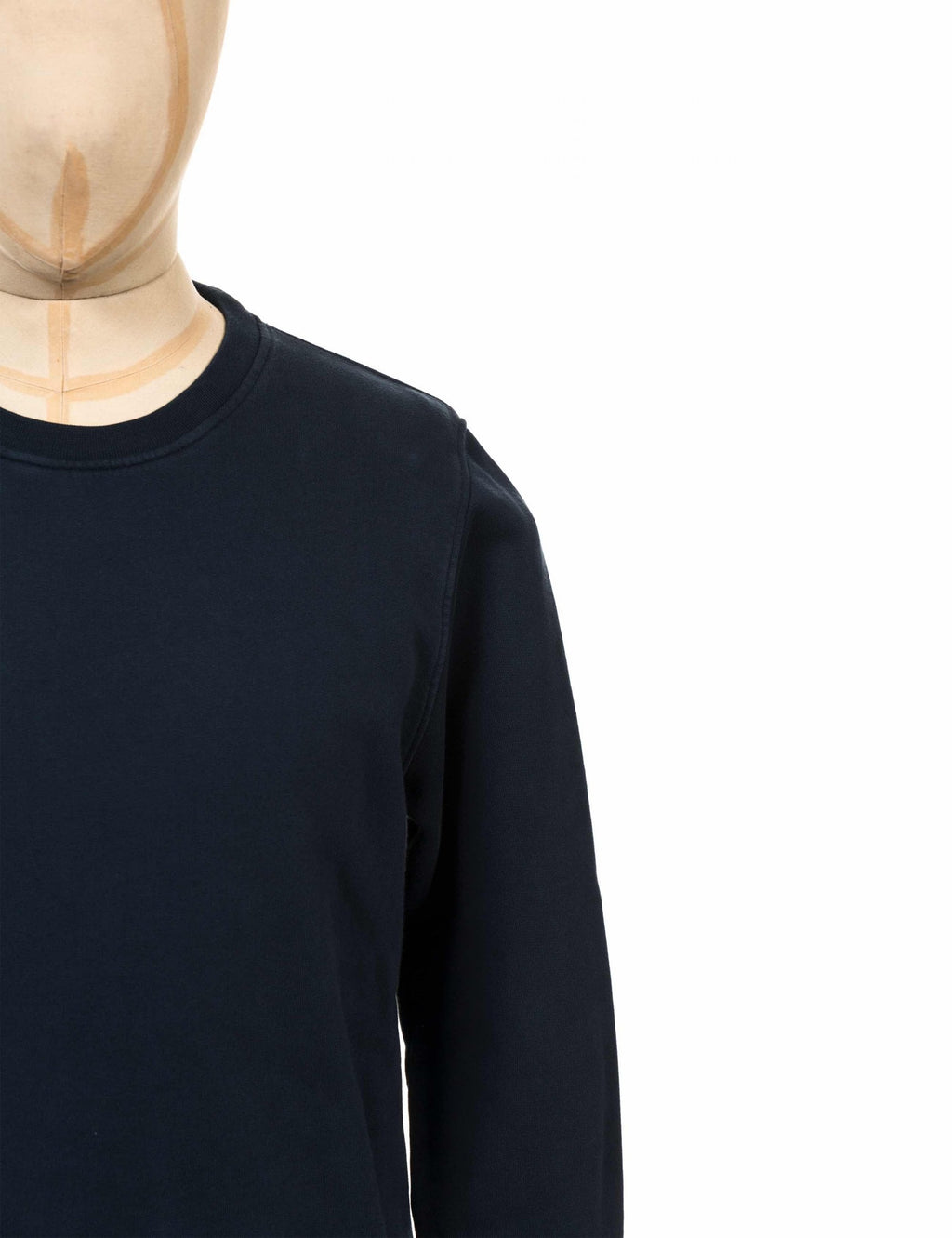 Organic Crew Sweat - Navy Blue