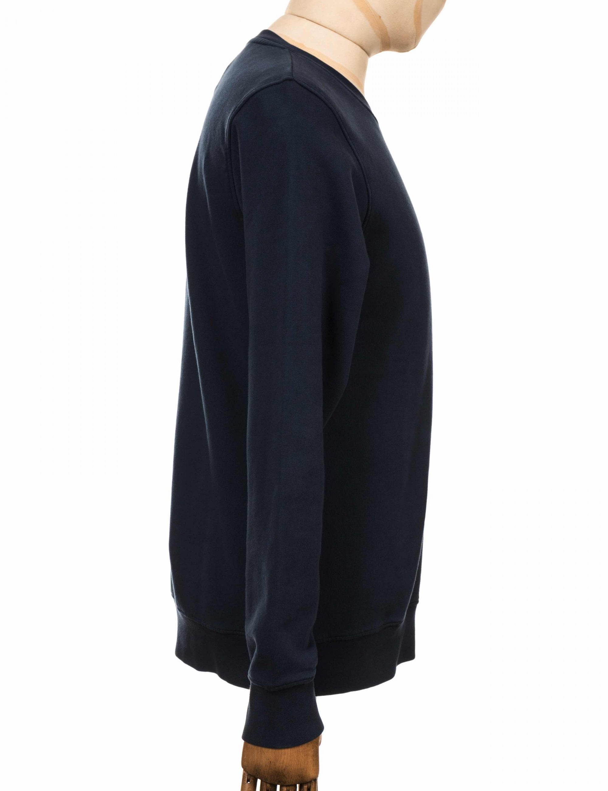 Organic Crew Sweat - Navy Blue