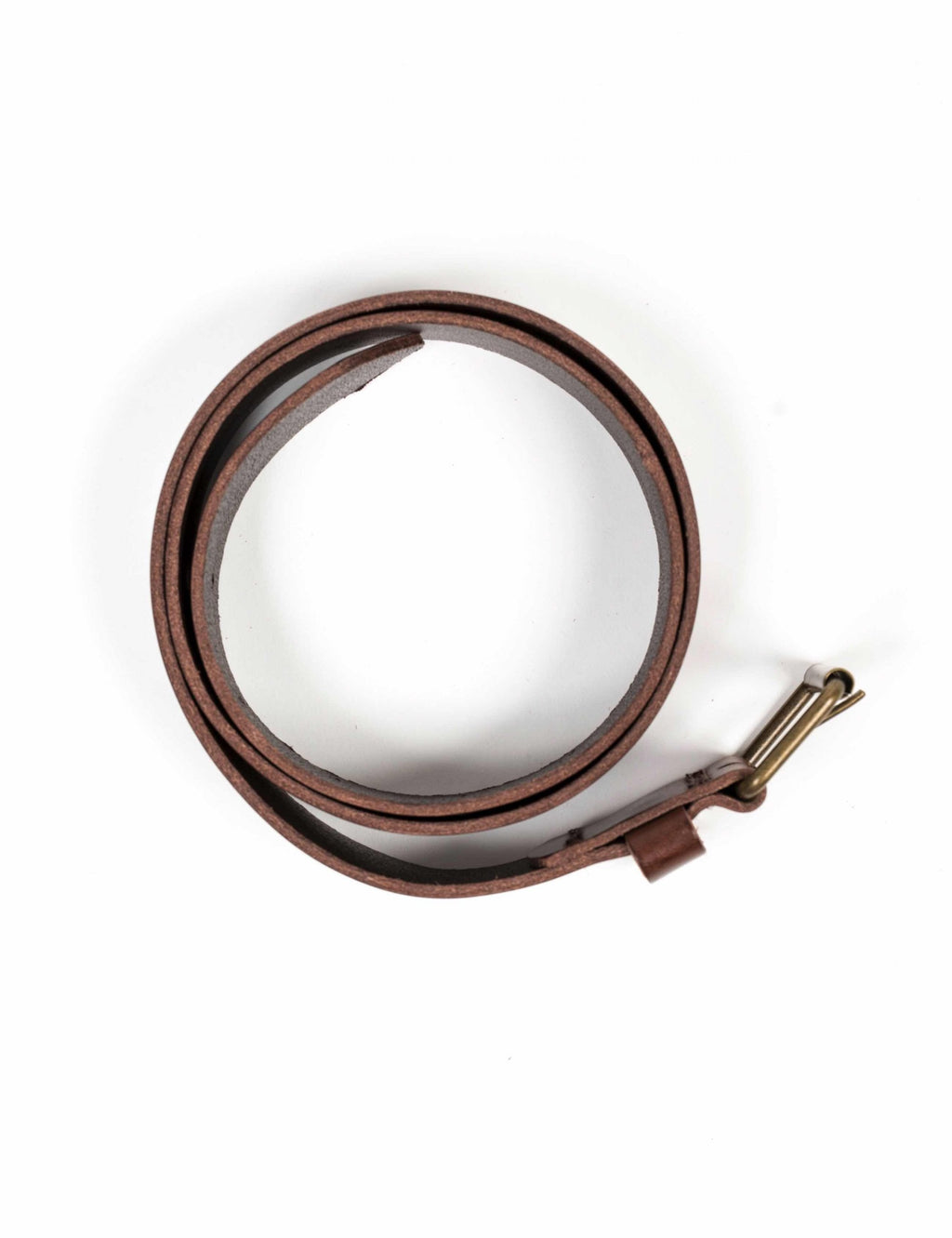 Singi 4cm Leather Belt - Brown