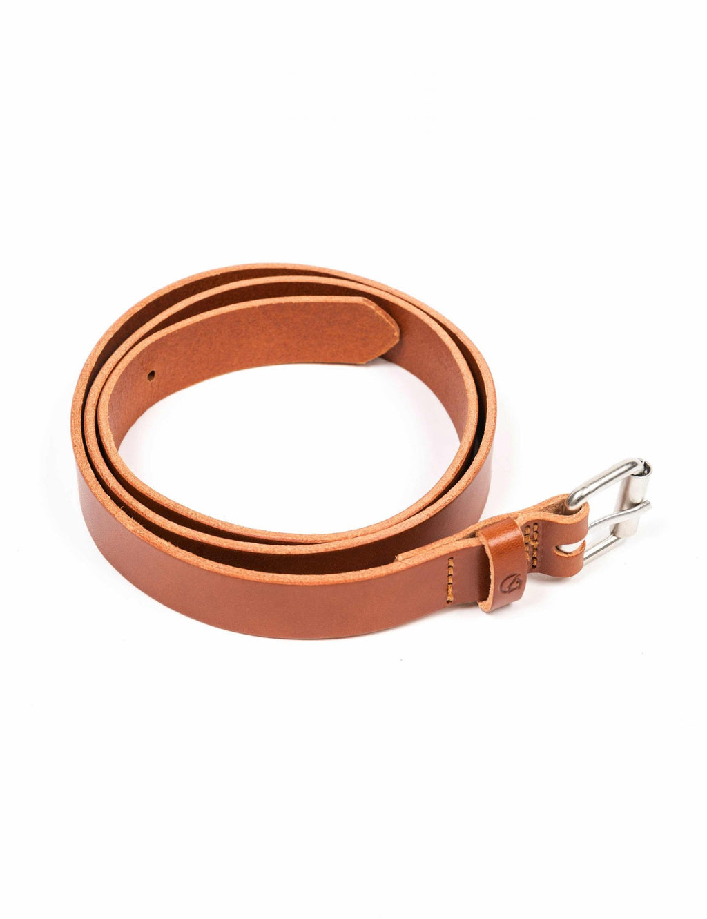 Singi 2.5cm Leather Belt - Cognac