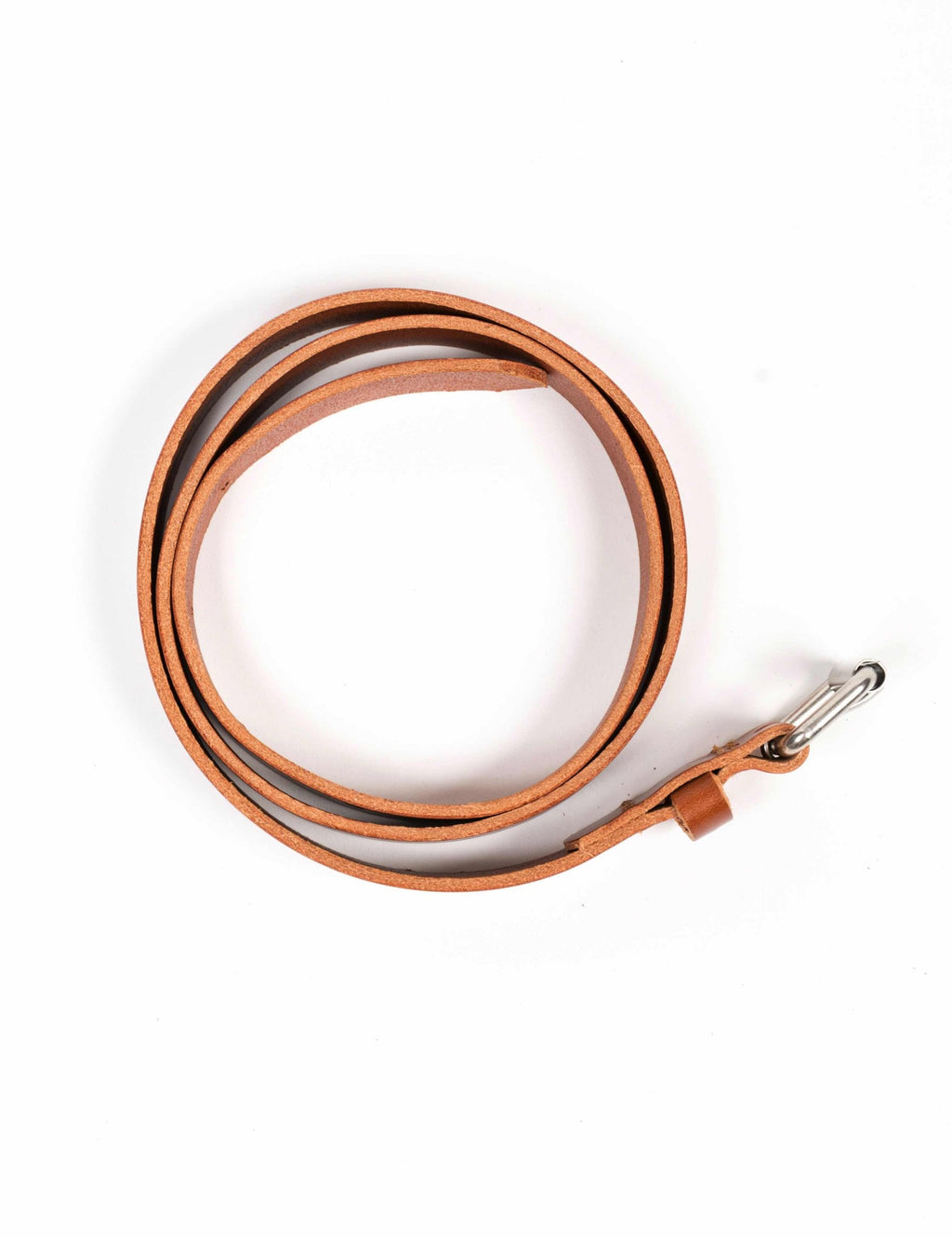 Singi 2.5cm Leather Belt - Cognac