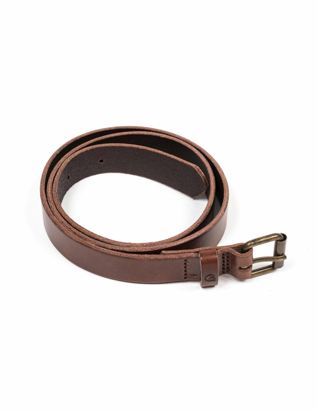 Singi 2.5cm Leather Belt - Brown