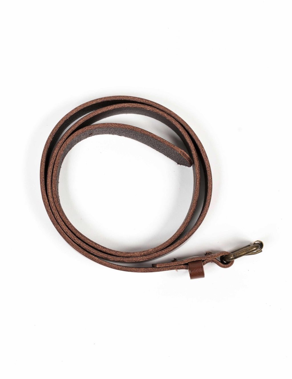 Singi 2.5cm Leather Belt - Brown