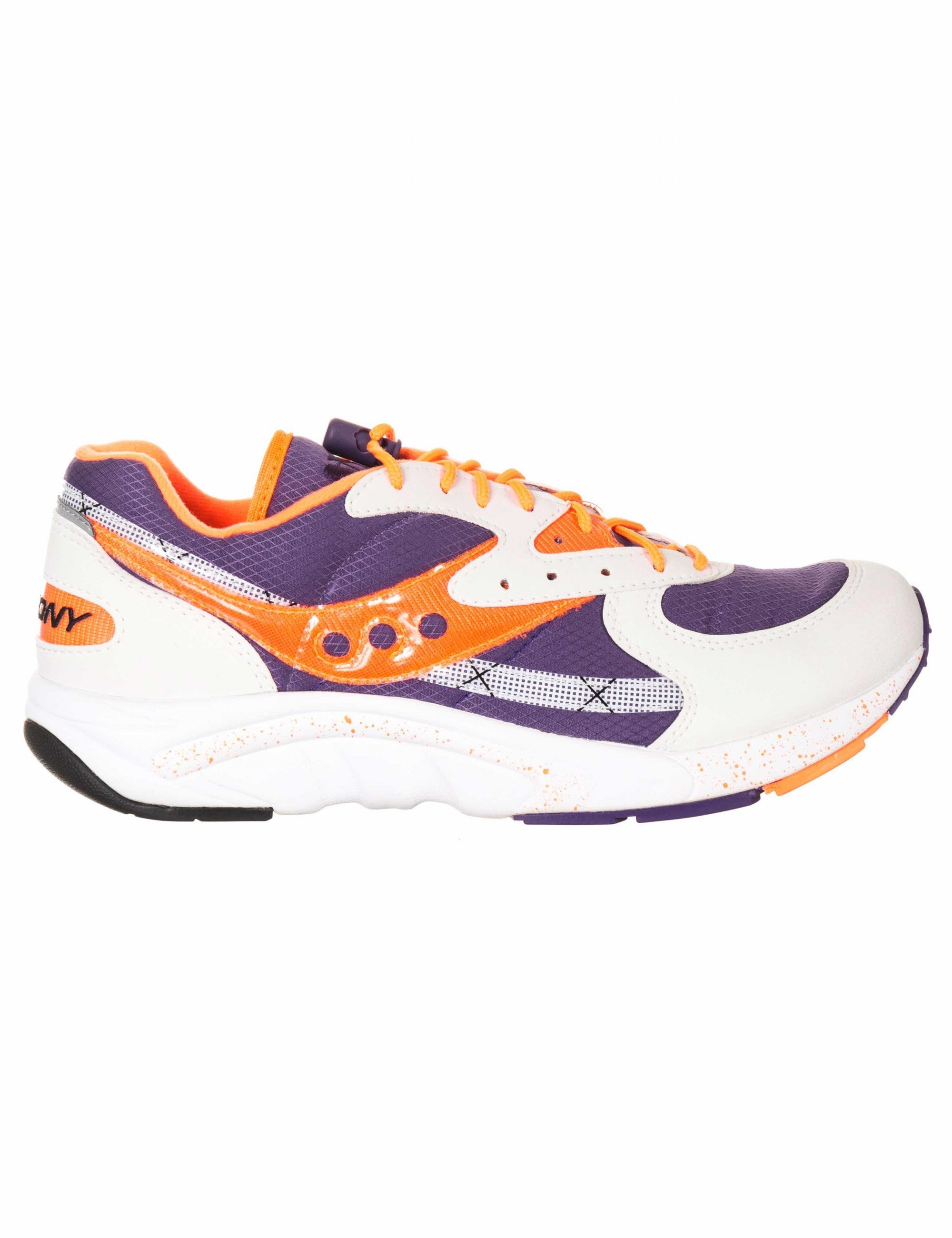 Aya Trainers - White/Purple/Orange