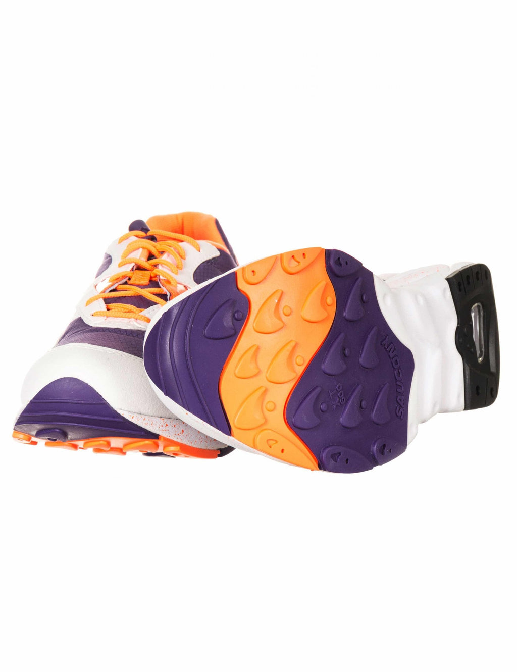 Aya Trainers - White/Purple/Orange