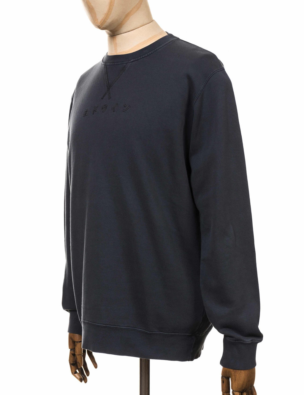 Katakana Crew Sweat - Ebony