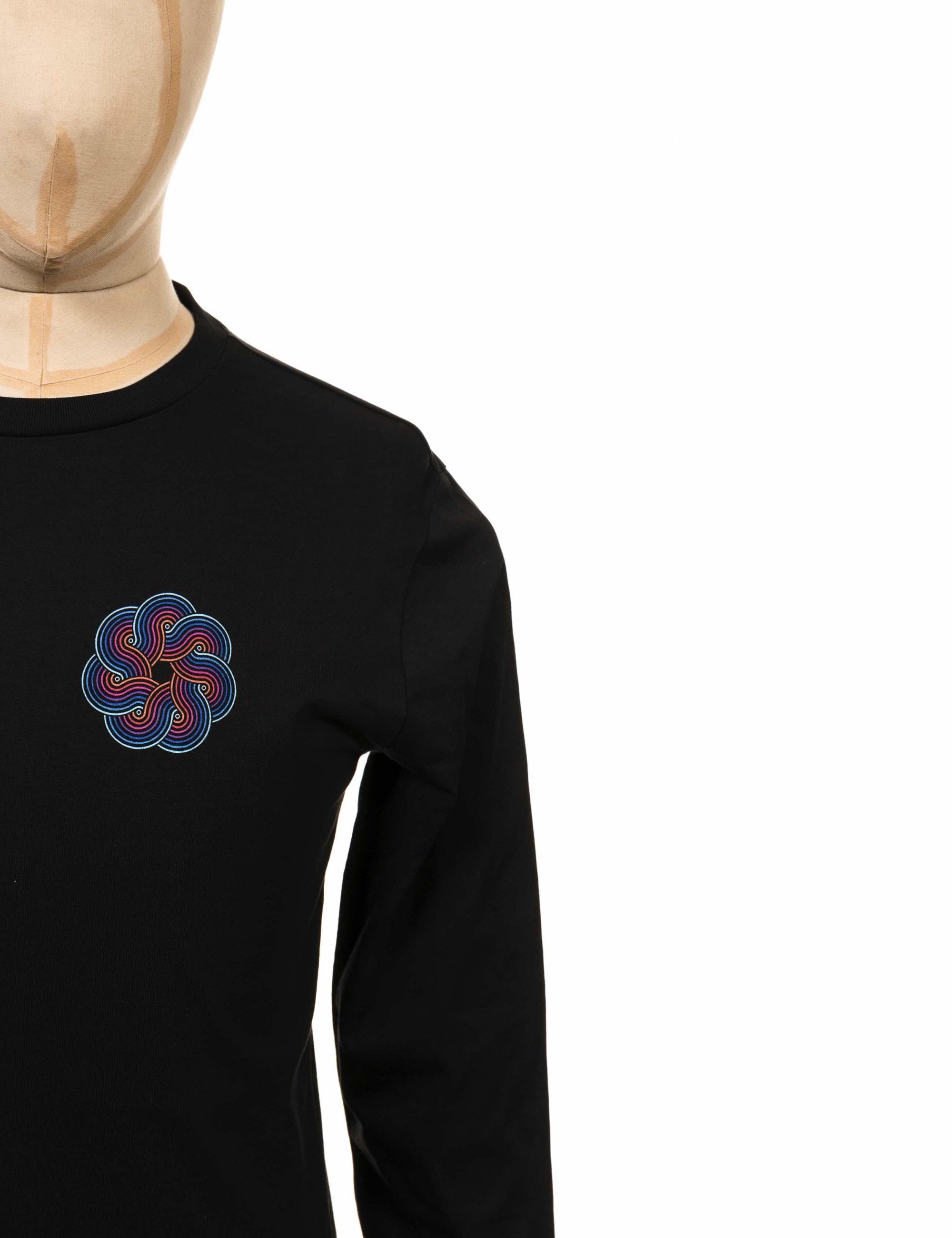 L/S VHS T-Shirt - Black