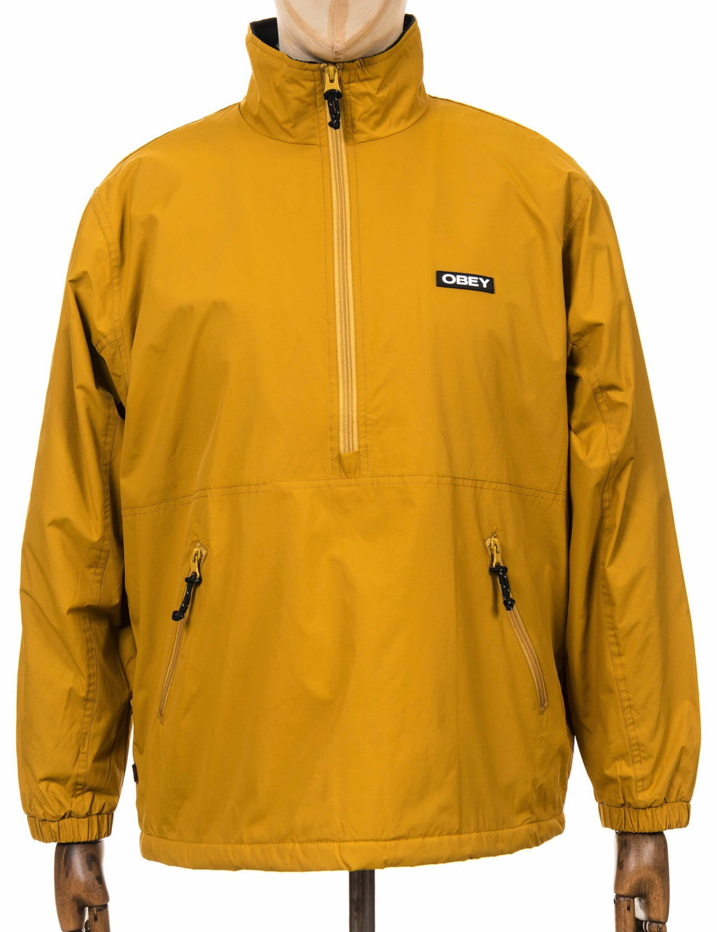 Hard Work Pullover Jacket - Yellow