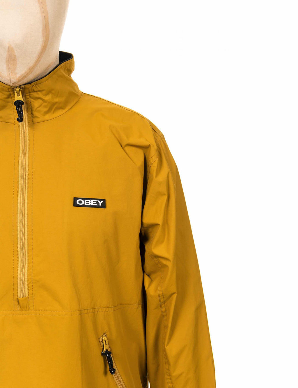 Hard Work Pullover Jacket - Yellow