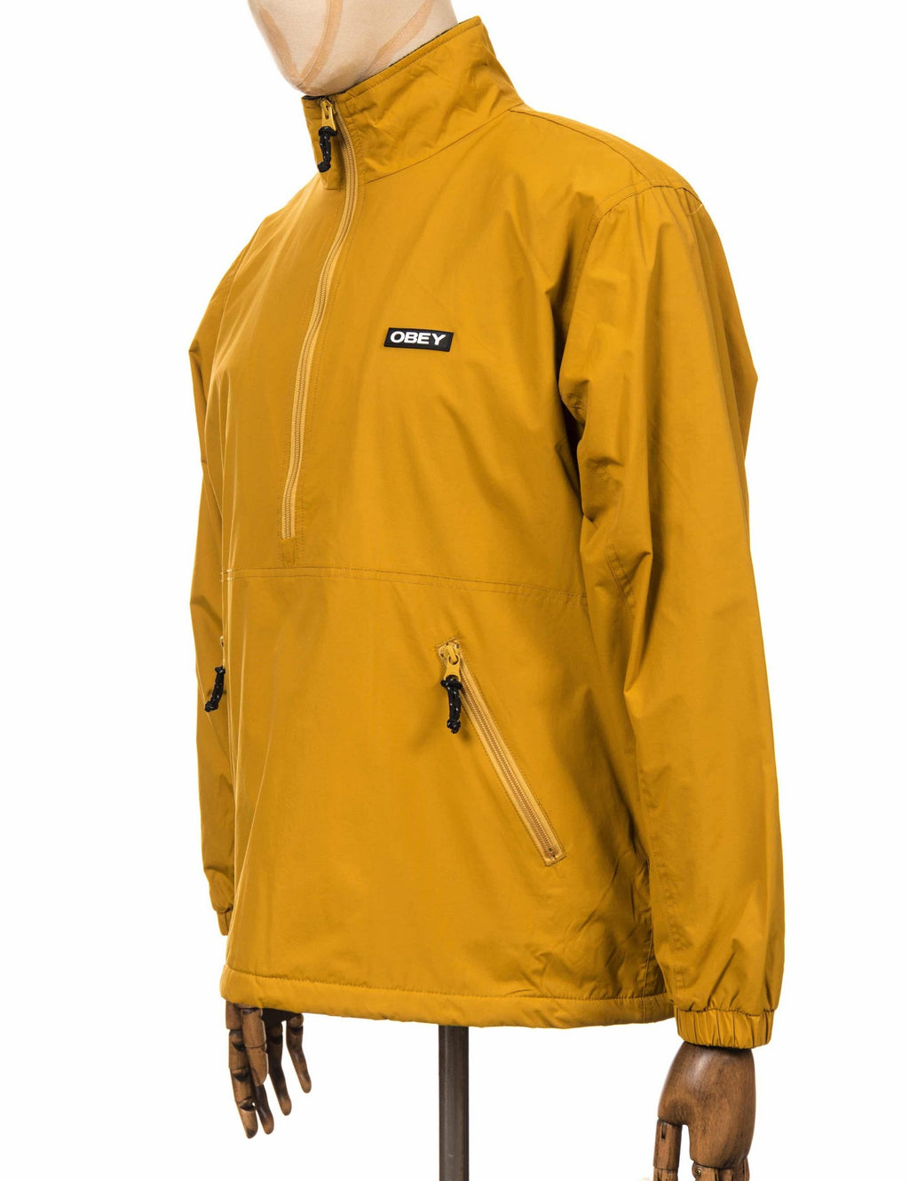 Hard Work Pullover Jacket - Yellow