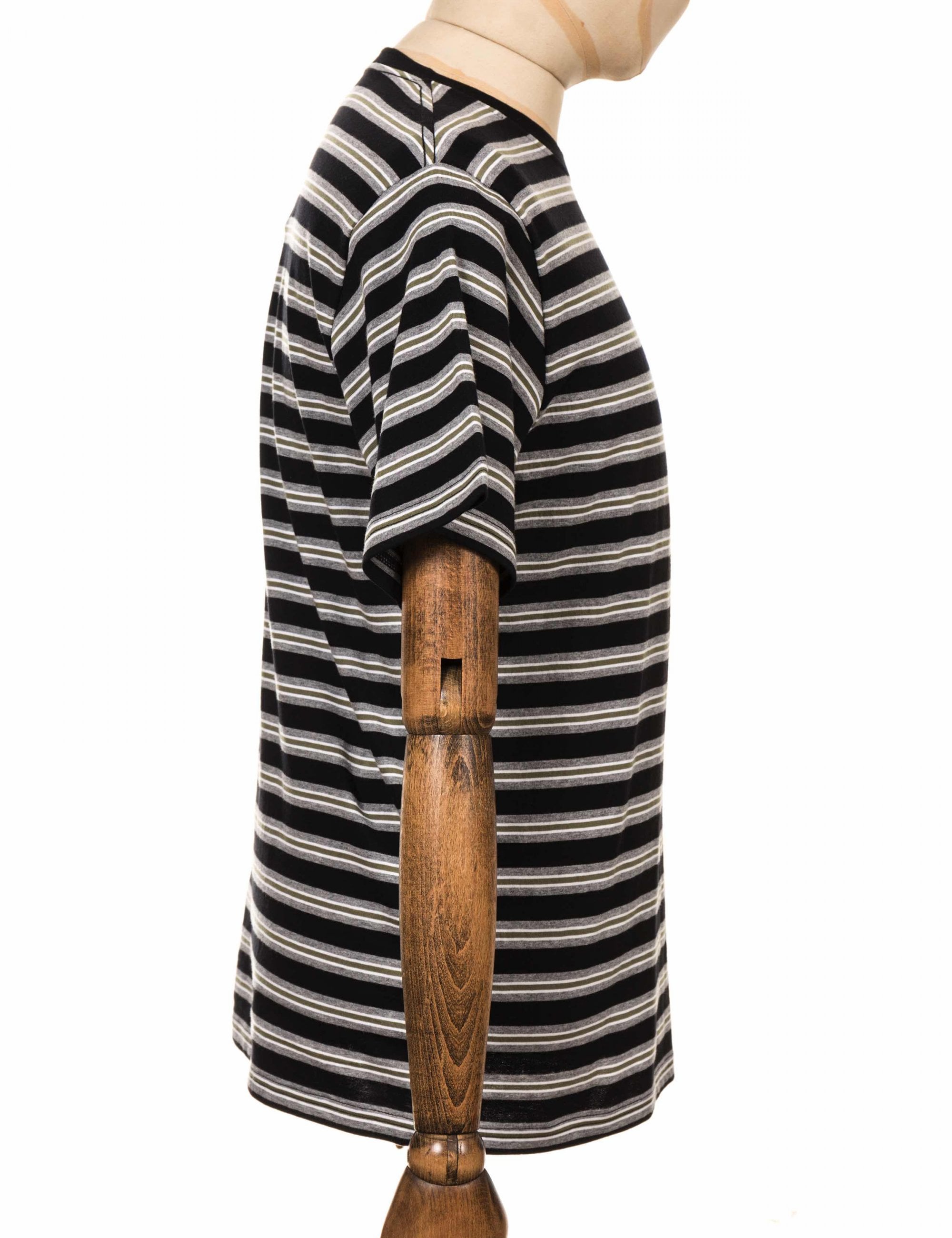 The Page Striped T-Shirt - Black