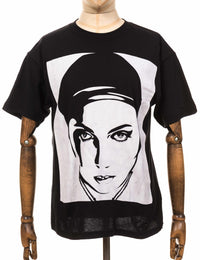Oil Lotus Woman 2 Superior T-Shirt - Black