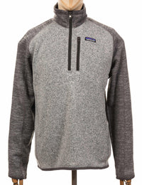 Better Sweater 1/4 Zip Fleece Pullover - Nickel w/Forge Grey