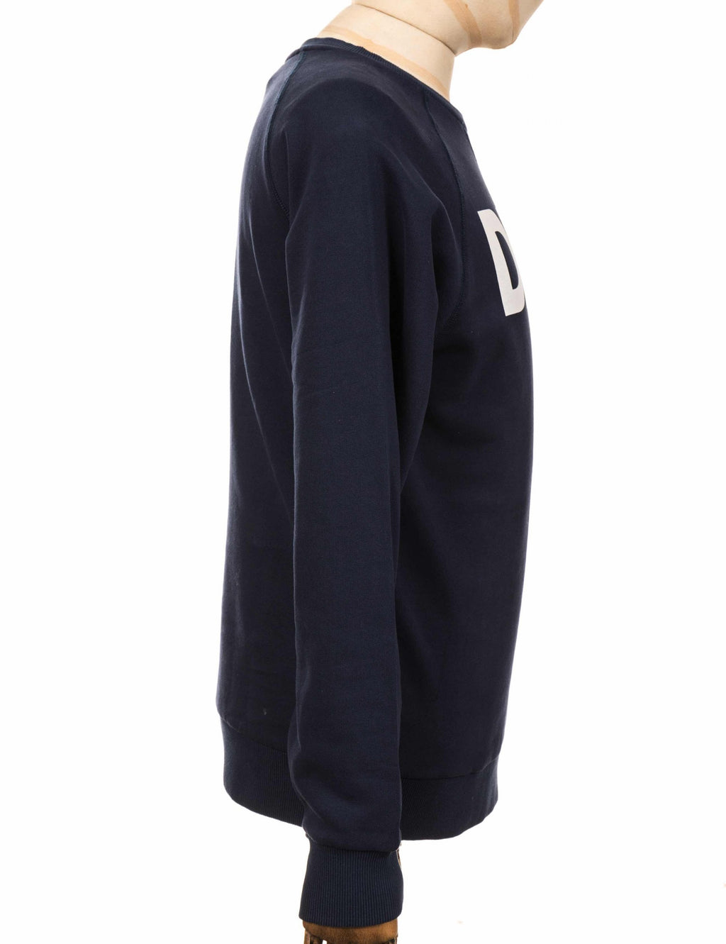 All Caps Crew Sweat - Navy
