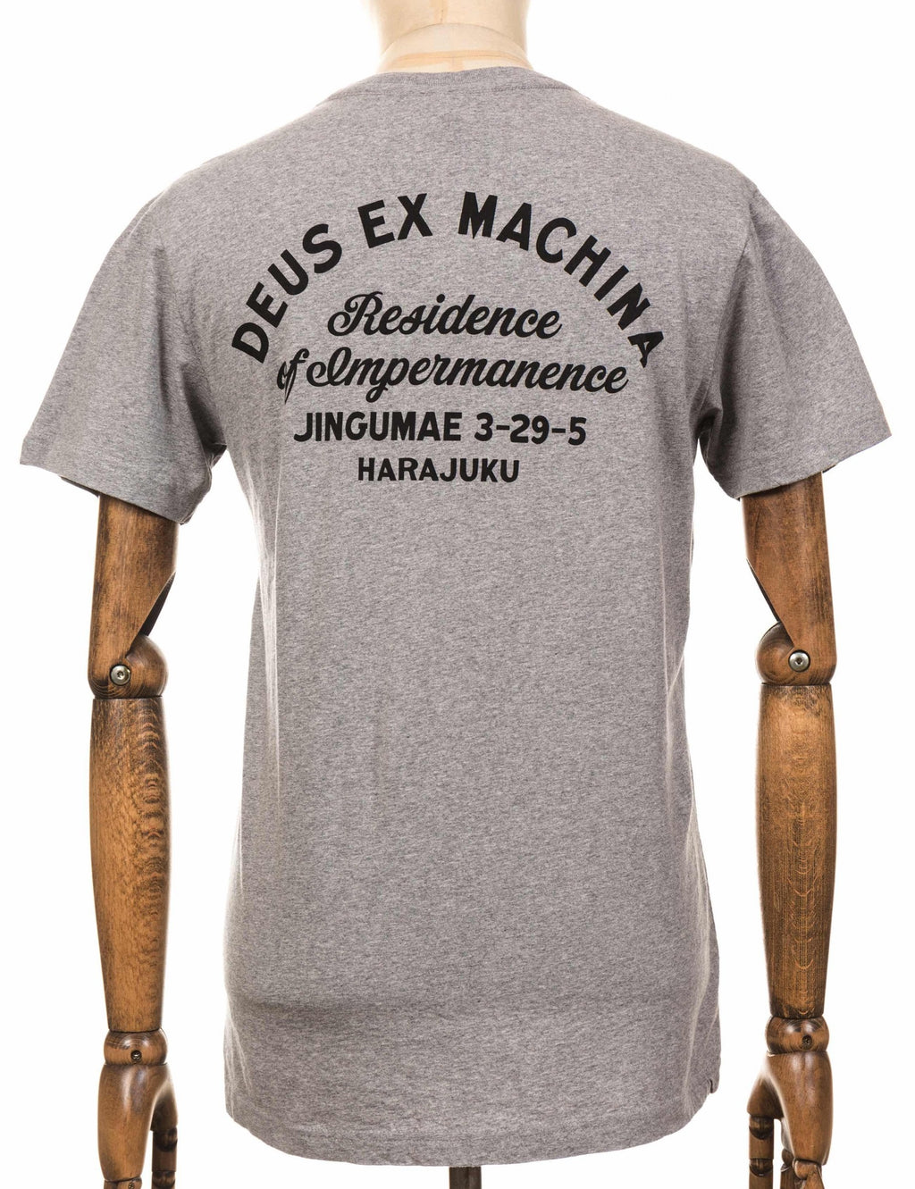 Tokyo Address Pocket T-Shirt - Grey Heather