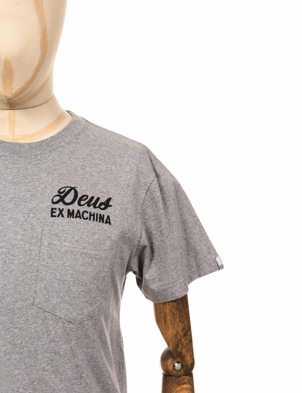 Tokyo Address Pocket T-Shirt - Grey Heather