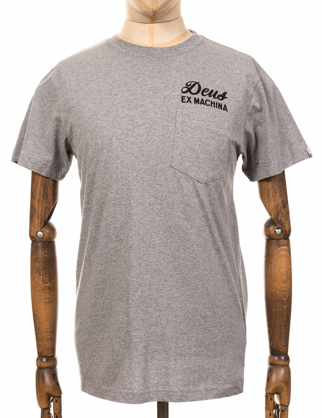 Tokyo Address Pocket T-Shirt - Grey Heather