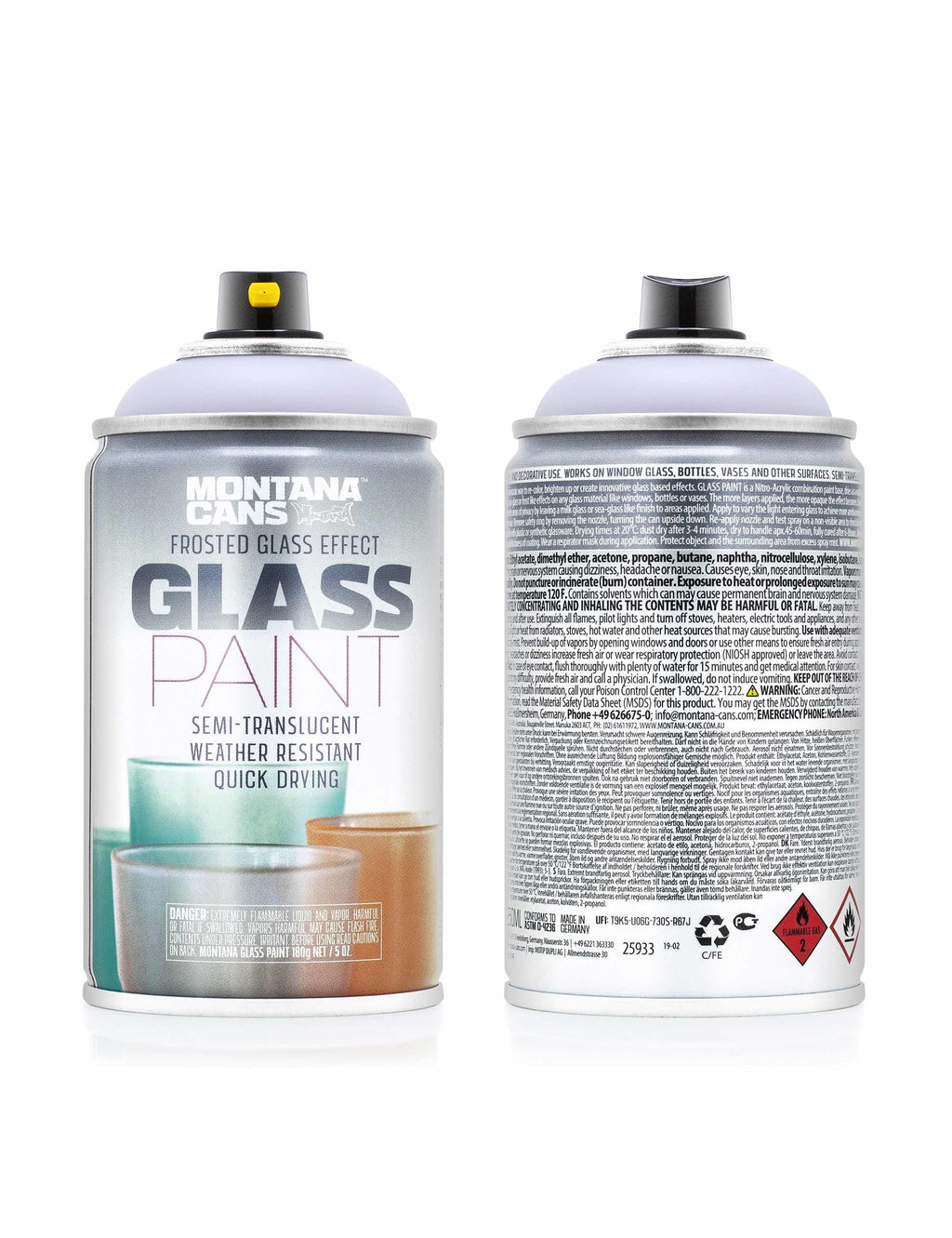 Glass Paint Frosted Effect 250ml - Orchid GP4170