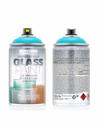 Montana Glass Paint Frosted Effect 250ml - Teal GP6115