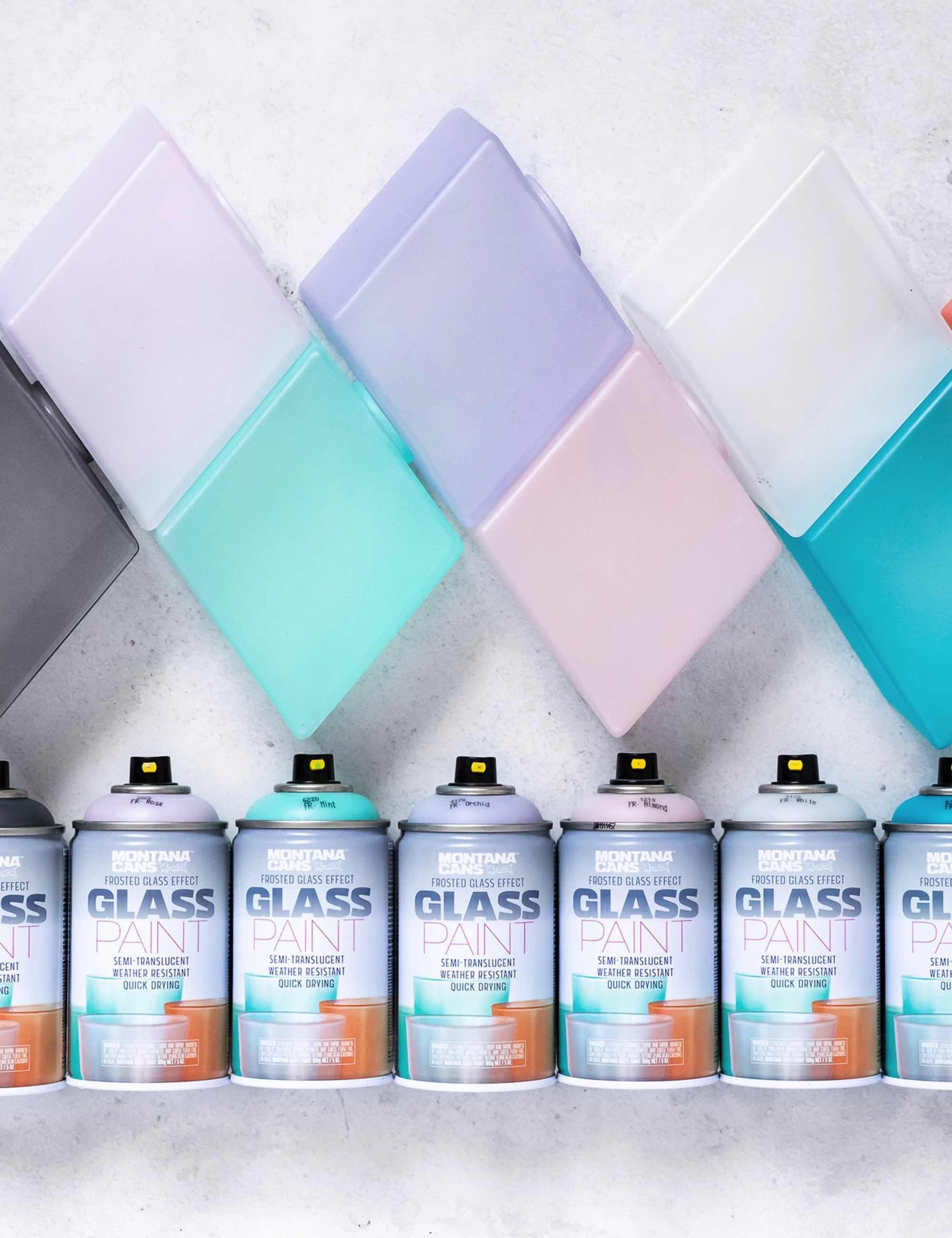 Montana Glass Paint Frosted Effect 250ml - Teal GP6115