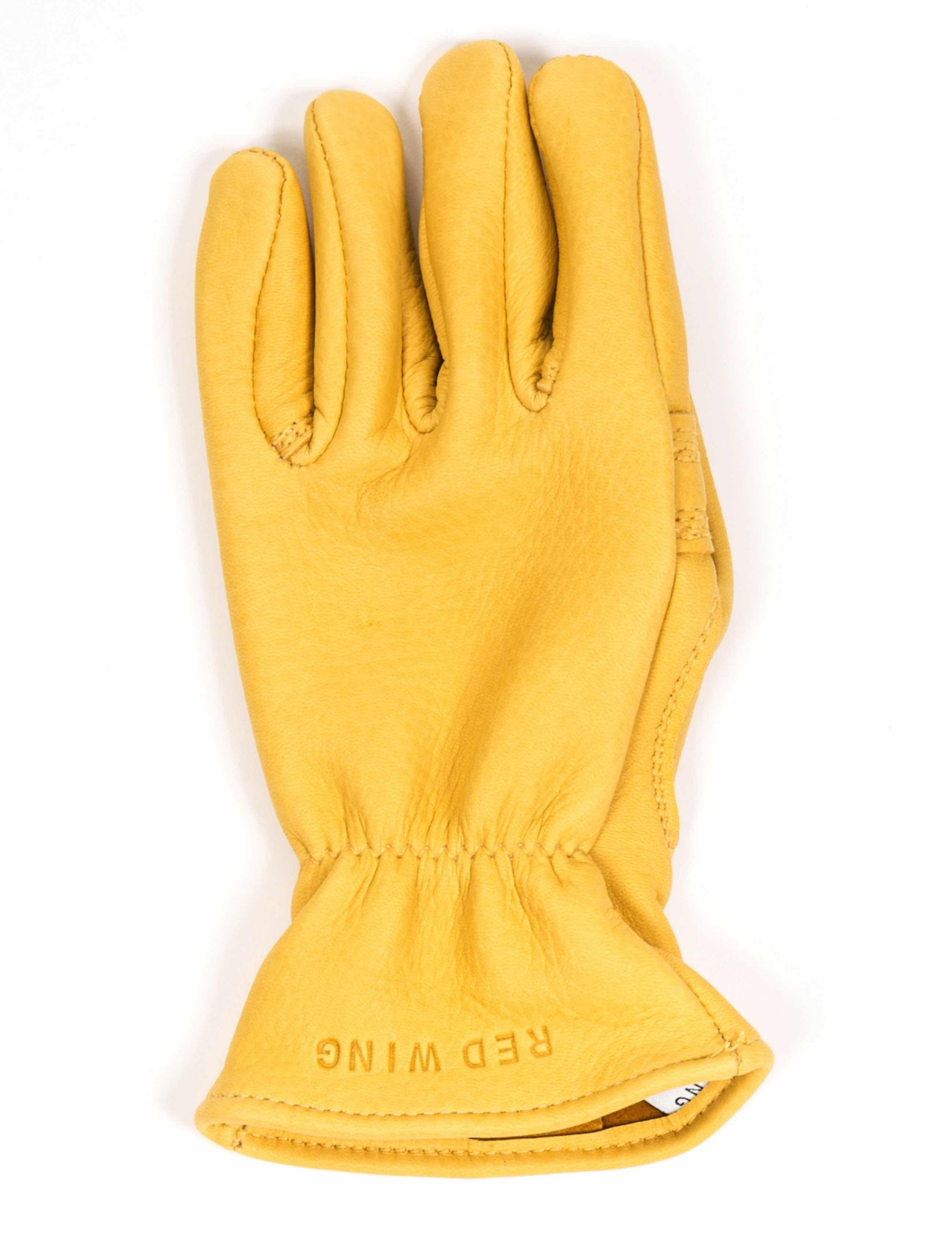 95233 Buckskin Unlined Gloves - Yellow