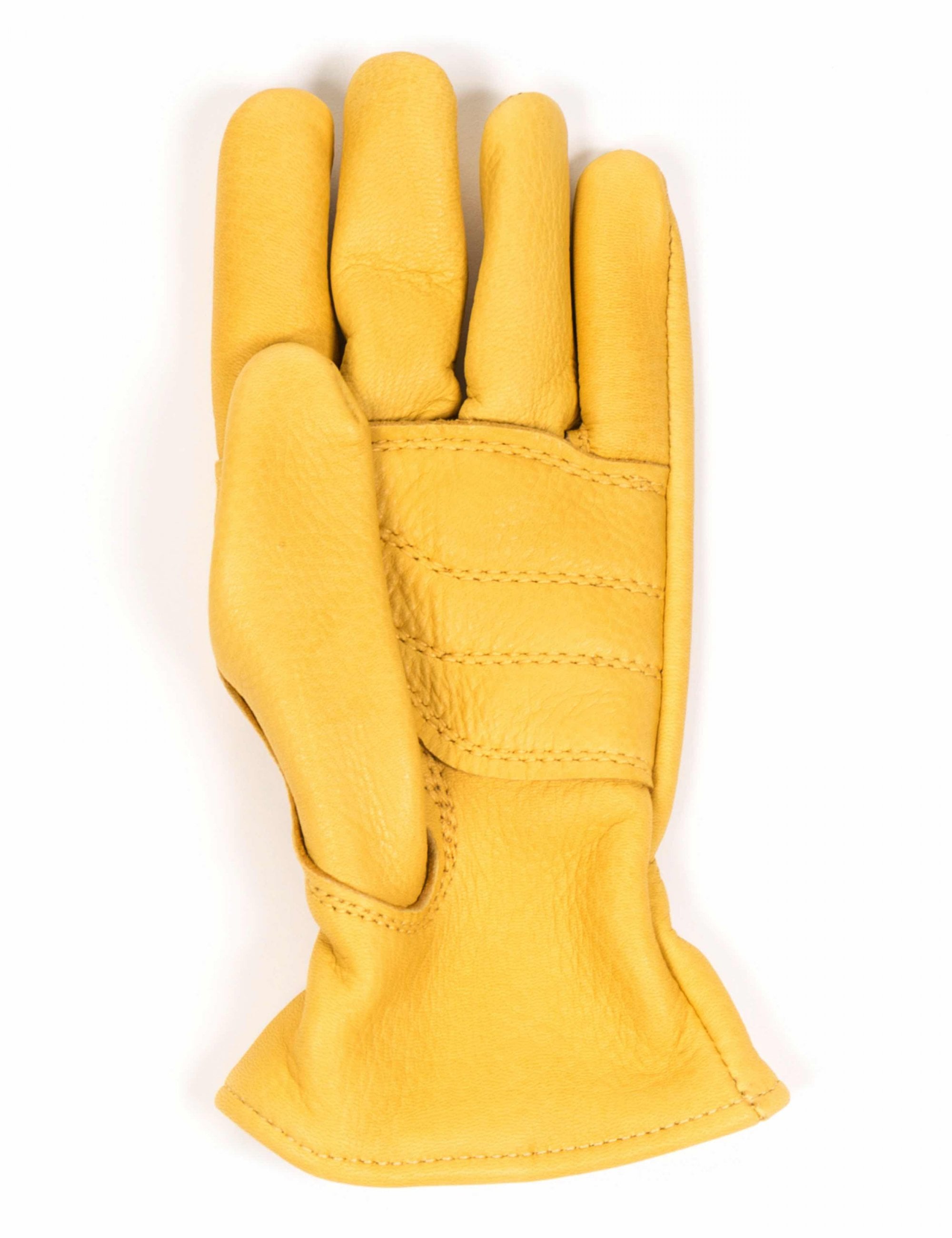 95233 Buckskin Unlined Gloves - Yellow
