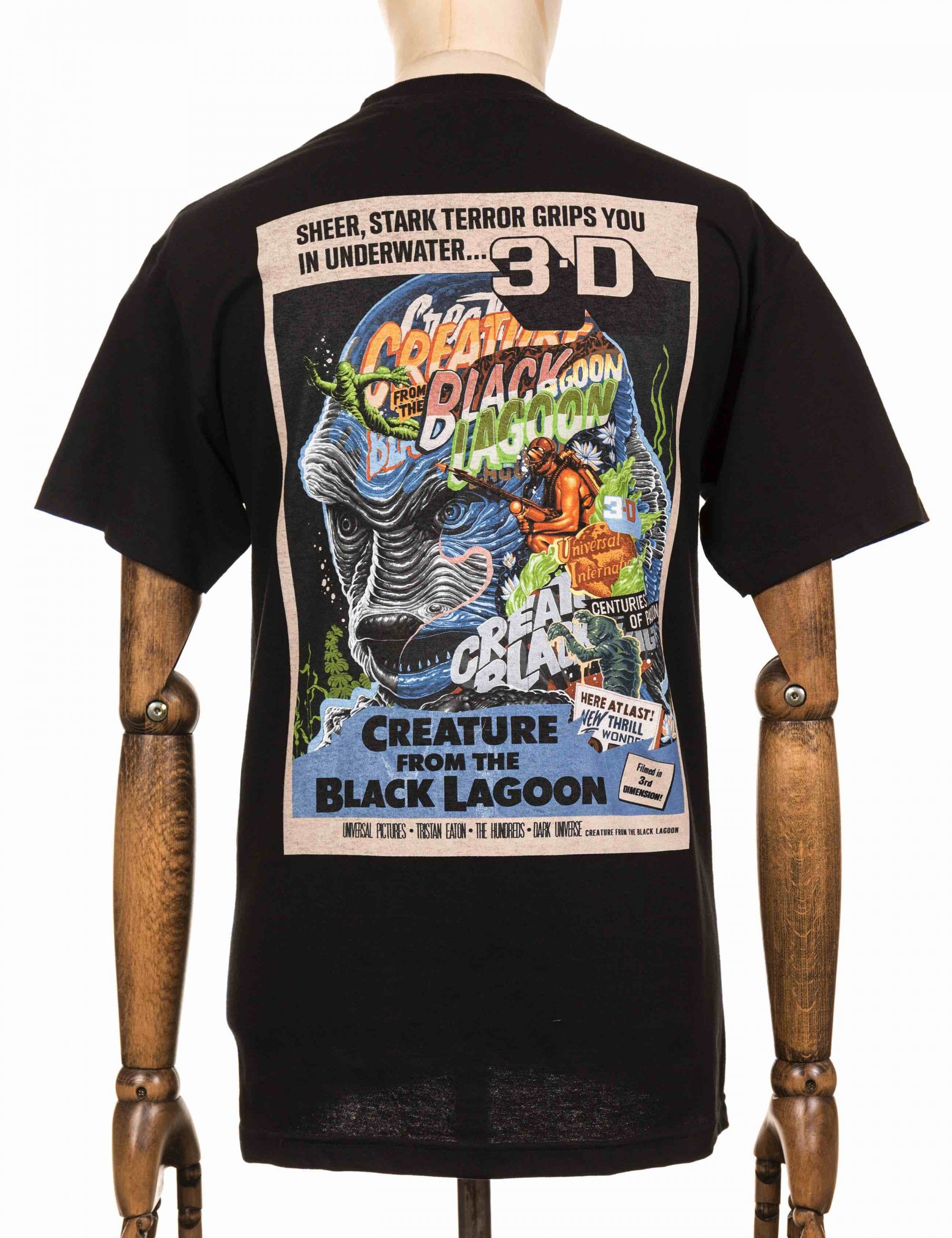 x Tristan Eaton Creature From The Black Lagoon T-Shirt - Black