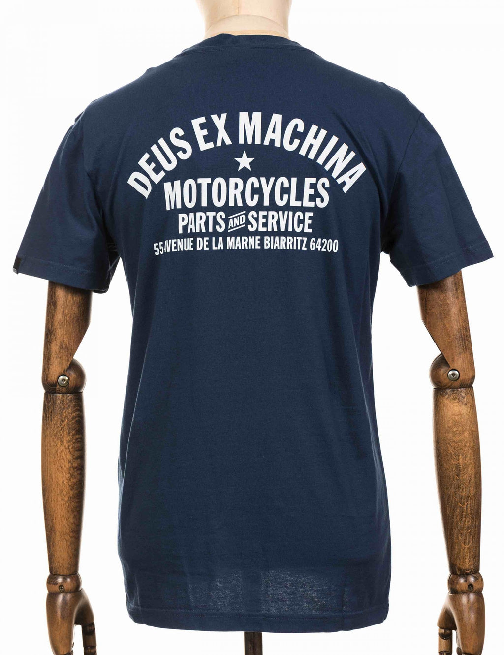 Biarritz Address T-Shirt - Navy
