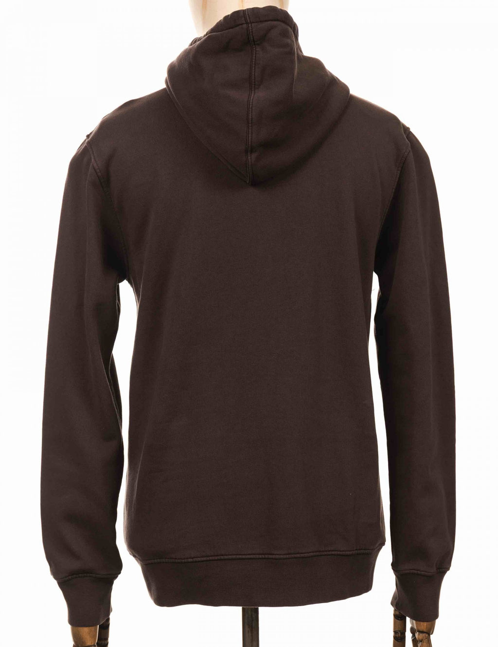 Organic Hooded Sweat - Coffee Brown