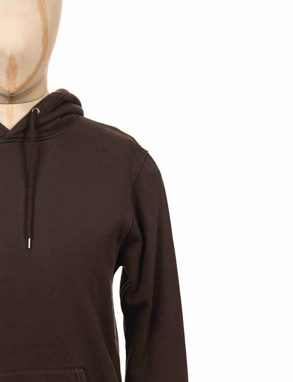 Organic Hooded Sweat - Coffee Brown