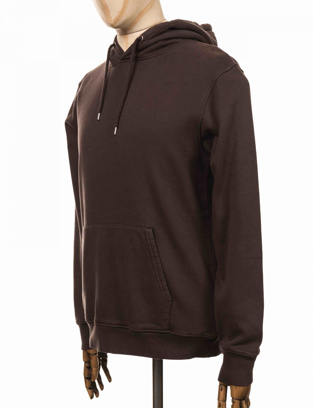 Organic Hooded Sweat - Coffee Brown
