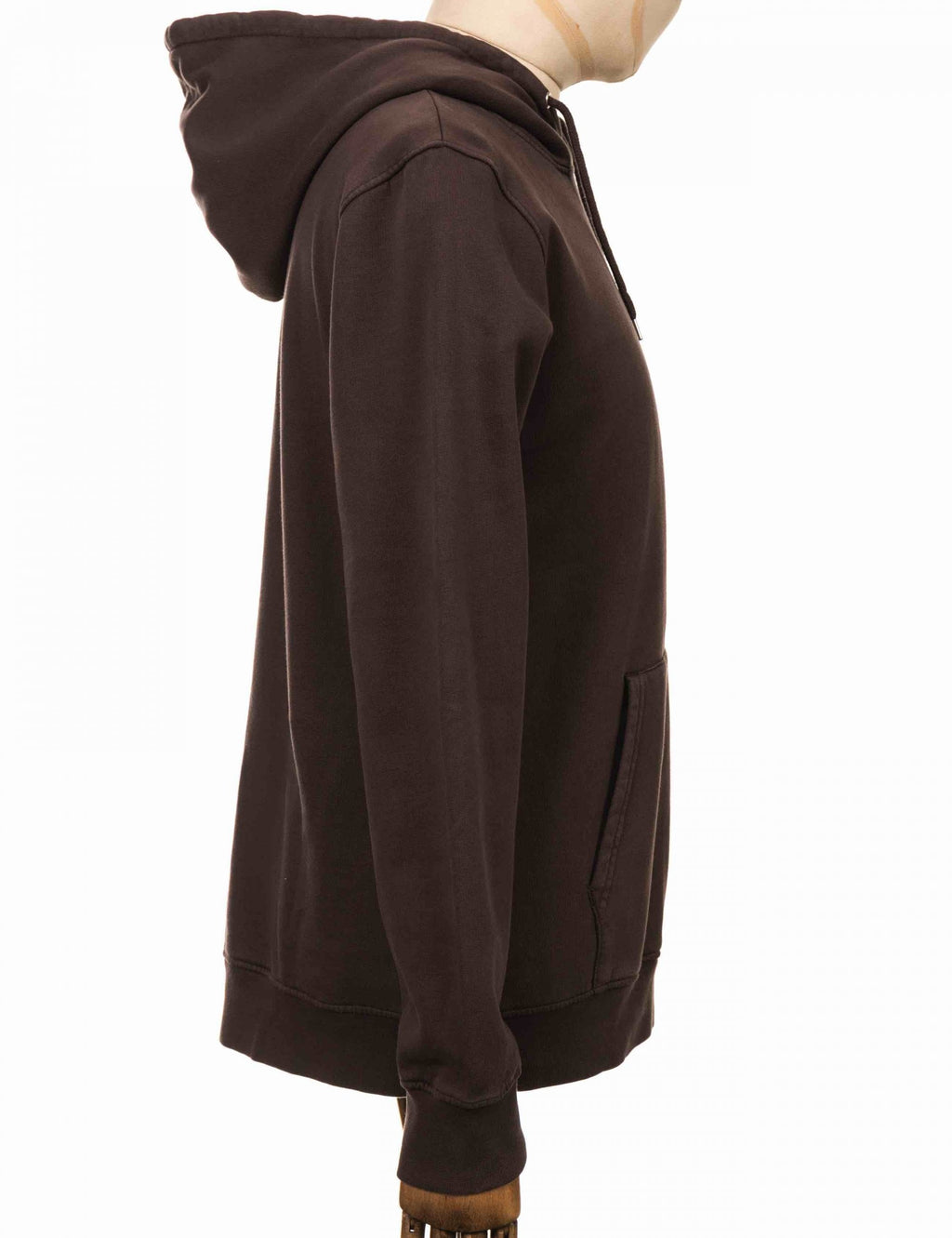 Organic Hooded Sweat - Coffee Brown