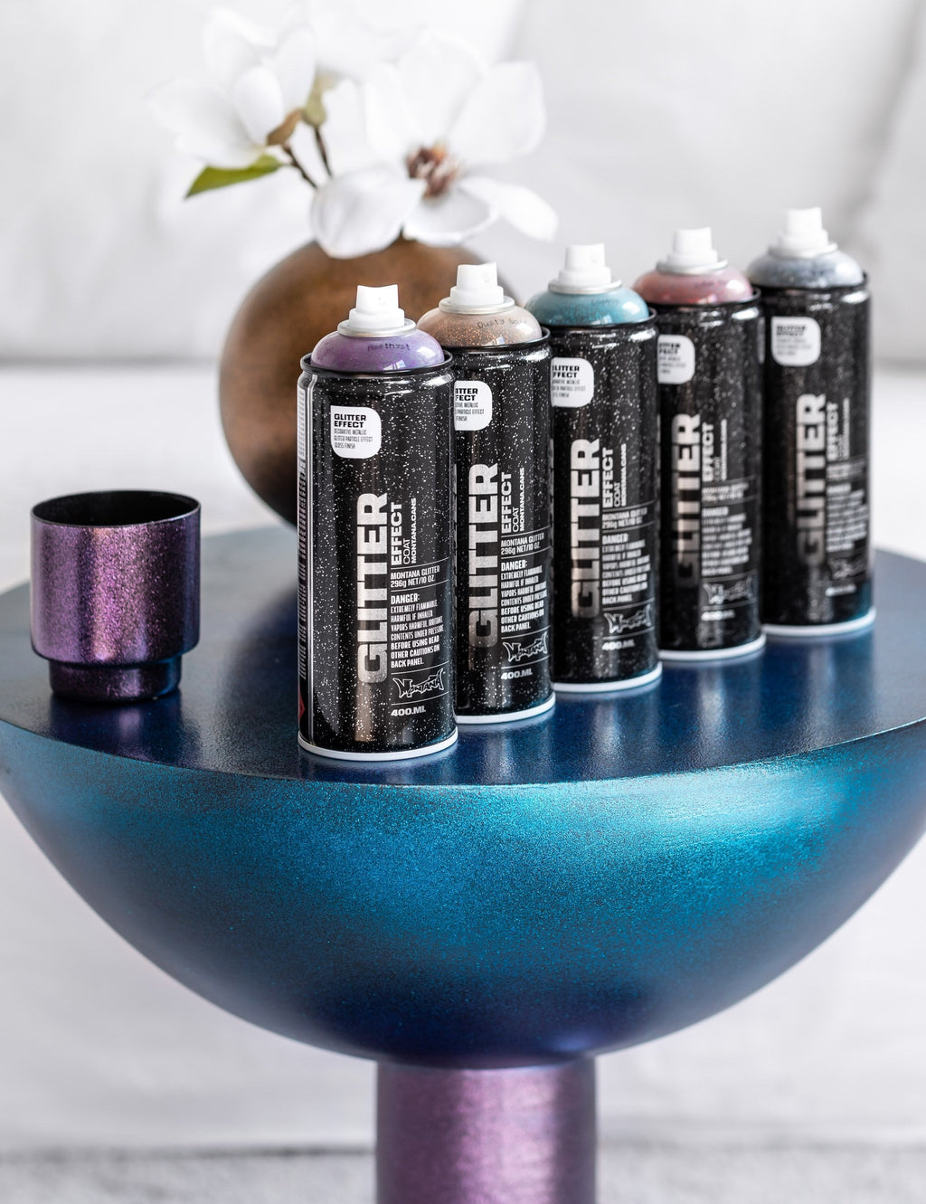 Glitter Effect Spray 400ml - Dusty Gold